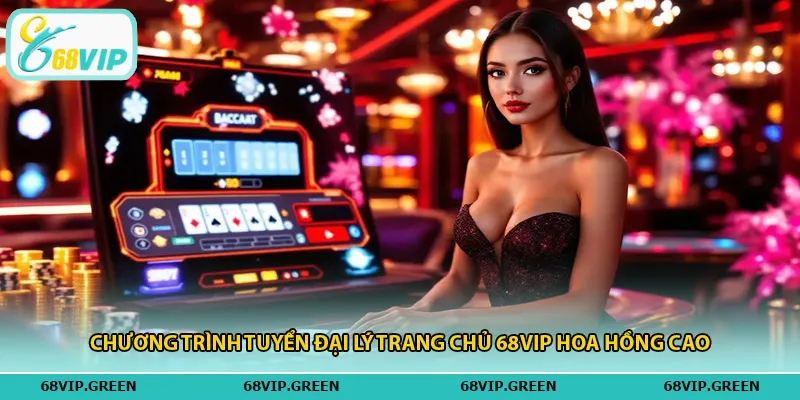 Chương trình tuyển đại lý trang chủ 68vip hoa hồng cao